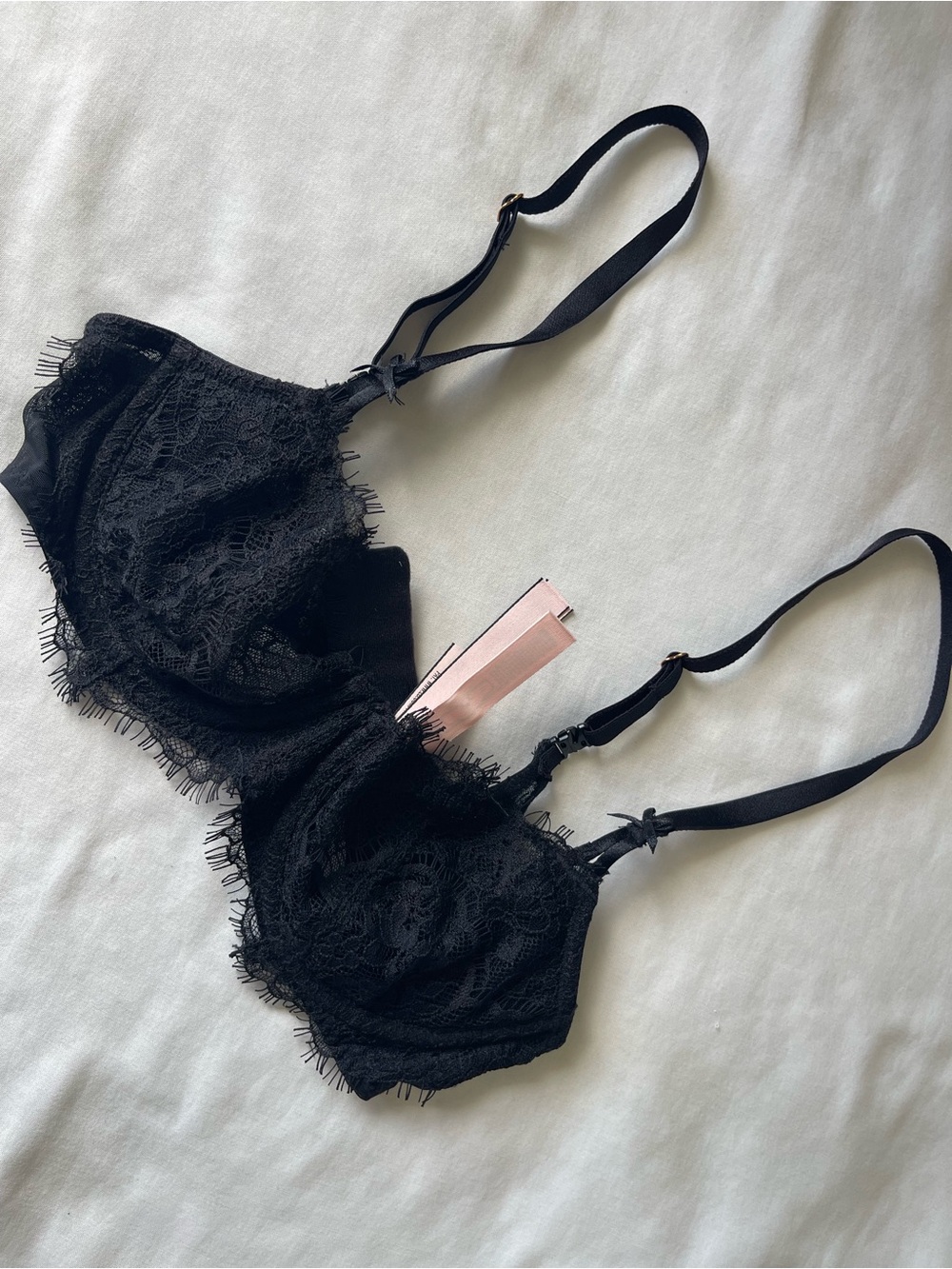 Victoria's Secret Black Lace Underwire Bra